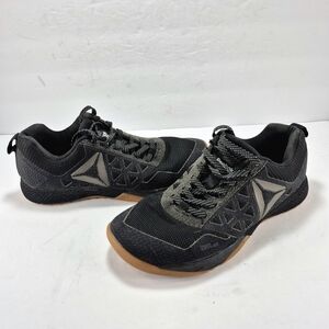 Reebok CrossFit Nano 6.0 Training Shoes - Black / Gum Sole Woman's Size 7